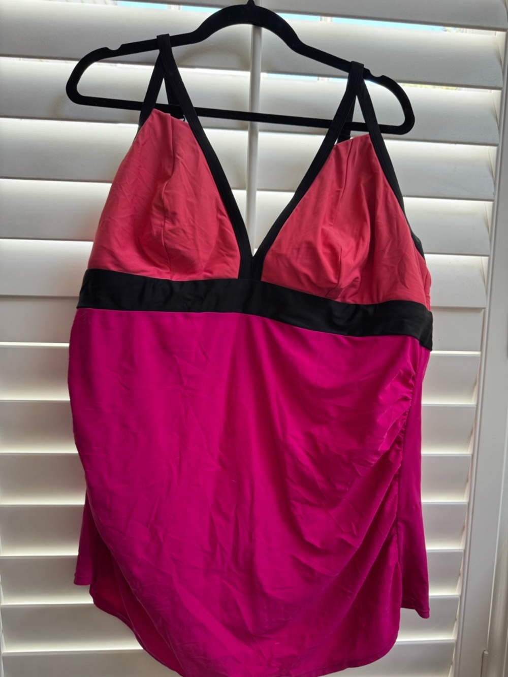 Cacique by Lane Bryant tankini swimsuit top